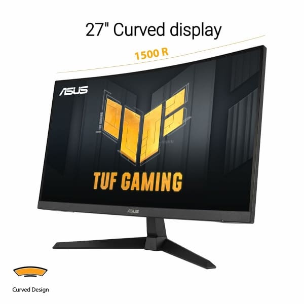 Écran gaming ASUS VG27VQ3B – 27″ incurvé (90LM0A90-B01170) – Image 3
