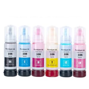 Pack Bouteille d'encre Epson EcoTank 108 Compatible