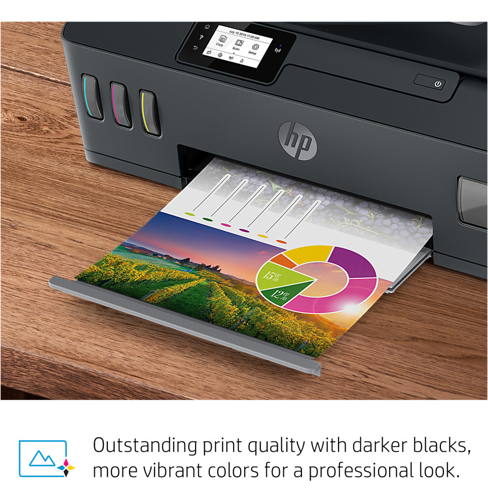 HP Smart Tank 615 Imprimante multifonction à réservoirs rechargeables (Y0F71A) – Image 3