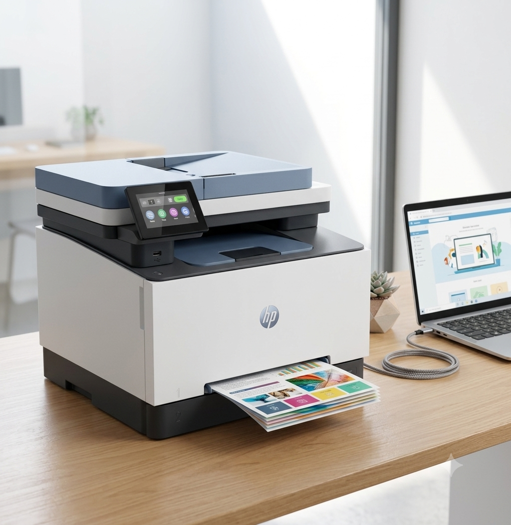 Imprimante Multifonction Laser Couleur HP Color LaserJet Pro MFP 3303fdw (499M8A)